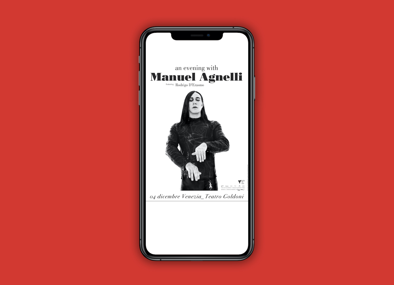 agnelli concerto grafica mobile