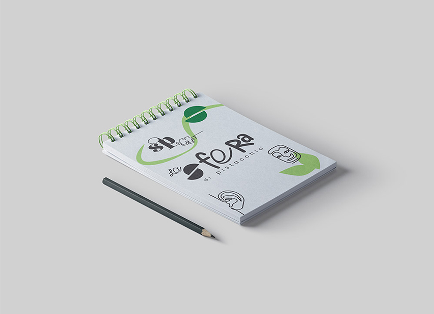 Sketch la sfera di pistacchio 1